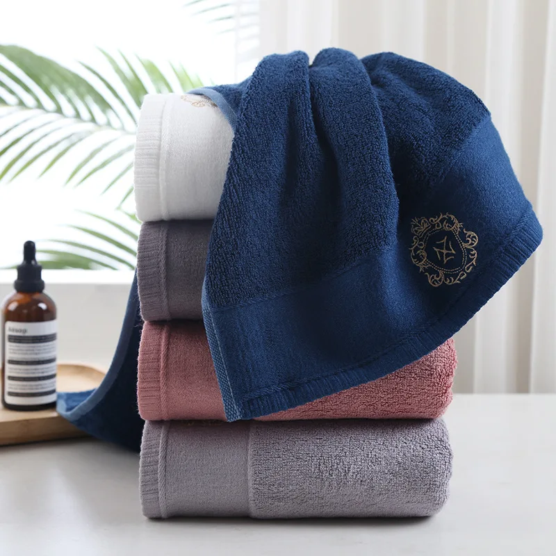 New Luxury Embroidery Adult Face Towels Bathroom 160x80cm Large Bath Cover Hotel For Home Blanket Decoration Terry Wedding Gift