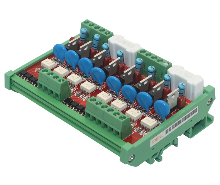 

8-channel PLC Output Amplifier Board AC Thyristor Contactless Relay Optocoupler Isolation Board Power Board 8AG-AC