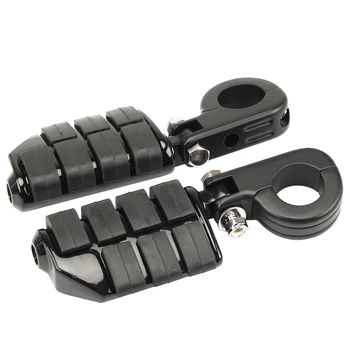 

Softail Motorcycle Mount Highway Styling Foot Peg Electroplate Easy Install Passenger Accessories Adjustable Extension Pad Rear