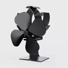 Ventilador de estufa de leña alimentado por calor, motor silencioso mejorado, ventilador ecológico para estufas de Gas/Pellet/madera/troncos