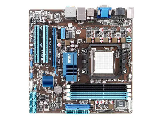 ^Cheap Asus M4A785T-M Desktop Motherboard AMD 785G Socket AM3 Phenom II DDR3 16G SATA2 USB2.0 uATX Original Used Mainboard
