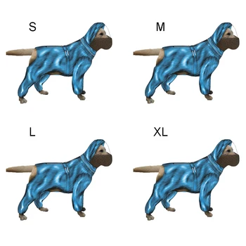 

Suit Dust-proof Clothing 1PC Pet Dog Protective Clothing Isolation Clothing Reusable Full Surrounded Antistatic Elastic Security