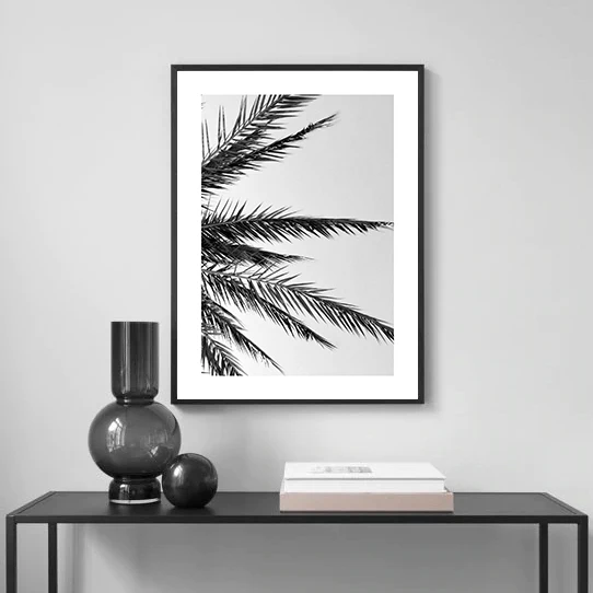 Nordic Black and White Marine Photography Art Print – Sexy Nude Women