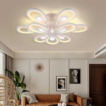

New led Chandelier For Living Room Bedroom Home chandelier by sala Modern decor Led Ceiling Chandelier Lamp Lighting chandelier
