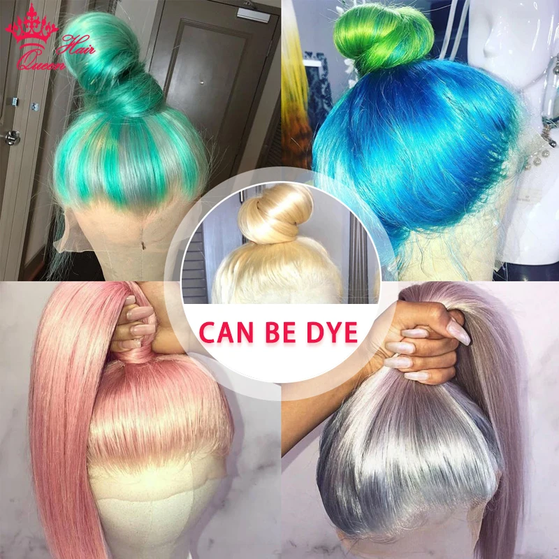 Lace Front Wig Real HD Blonde 100% Human Hair for Queen Hair lace front wigs human hair wig