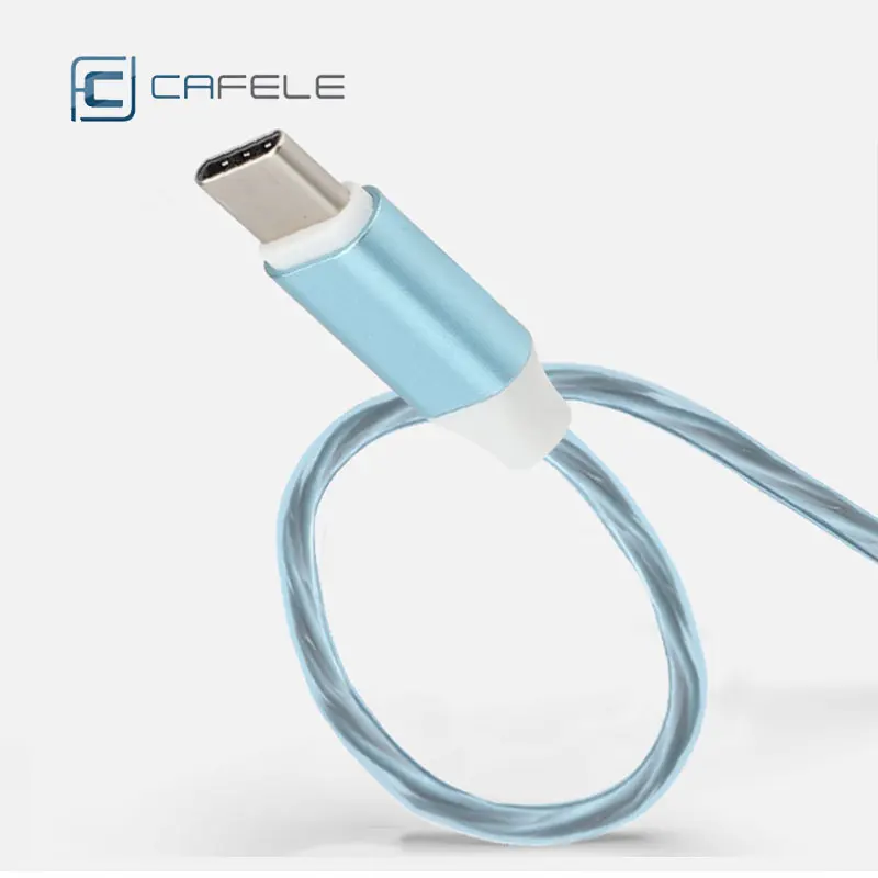 

Cafele USB Typr-c Cable LED Light 2M Usb Charger Cables For Xiaomi Mi9 M8 Redmi Note 7 Huawei Samsung Oppo Vivo Type C Equipment