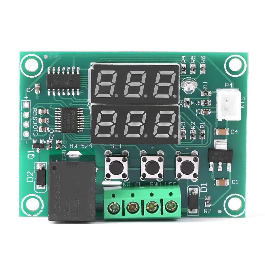 

Dual Display Digital Temperature Controller High Accuracy Temperature Control Switch Control Precision 0.1