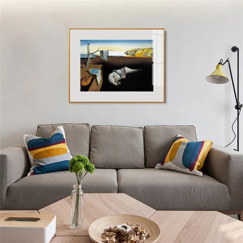 Сохранение памяти Salvador Dali стены искусства Постеры холсты и принты живопись