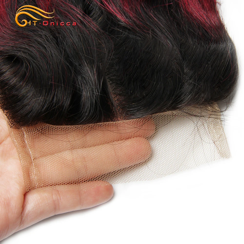 Двойные нарисованные волосы Funmi, пряди с закрытием, локон, 8 дюймов, человеческие волнистые бразильские волосы remy для наращивания, T1B 27 30 BG