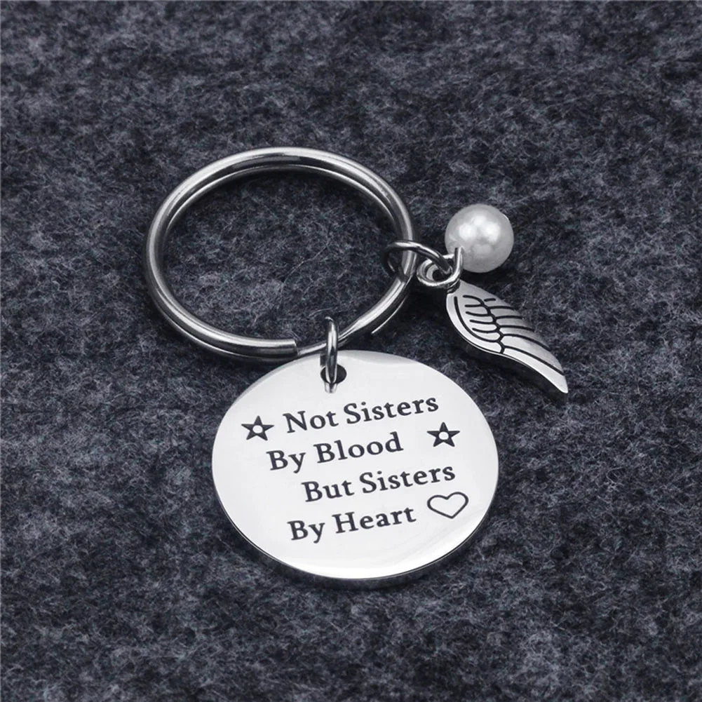 Best Friend Keychain Friend Jewelry Friendship Gift Ideas for Women Teens Girls 