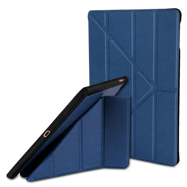 Подходит для iPad Pro 10,5 планшет умный чехол для iPad Air 3 чехол с держателем для ручки Магнитный чехол для iPad Pro 10,5 силиконовый чехол - Цвет: Blue