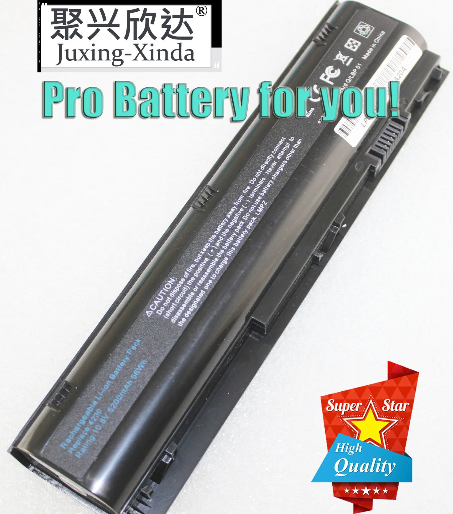 

Laptop Battery For HP For Compaq ProBook 4230s 633803-001 660003-141 HSTNN-IB3I I96C IB2V JN06 QK651AA 660151-001 JN04 JN04028