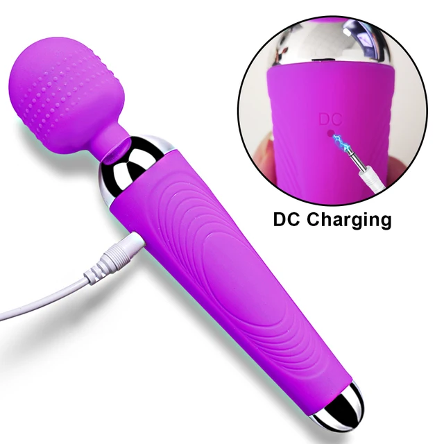 Wireless Dildos AV Vibrator Magic Wand for Women Clitoris Stimulator USB Rechargeable Massager Goods Sex Toys for Adults 18 2