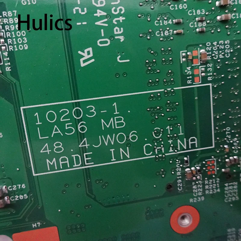 Hulics 10203-1 LA56 MB 48.4JW06.011 для lenovo B560 Материнская плата ноутбука