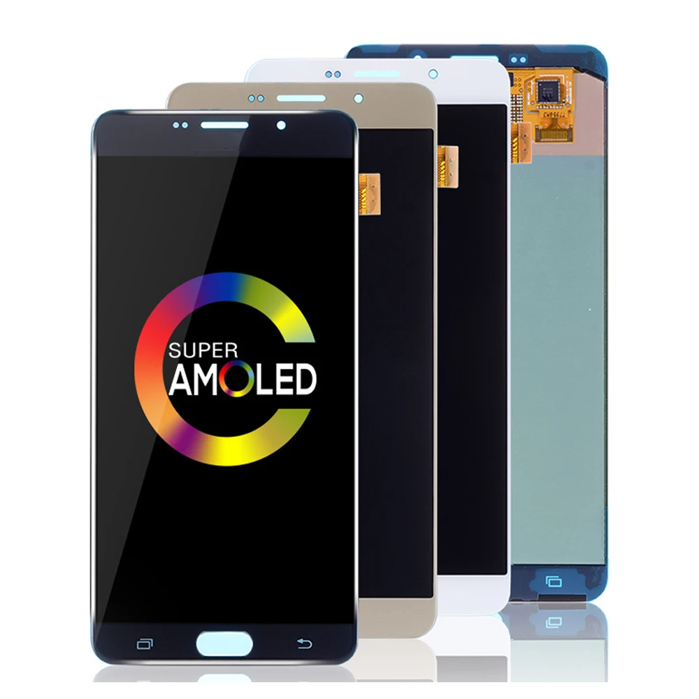 ЖК-дисплей AMOLED 6 0 ''для SAMSUNG GALAXY A9 Pro A910 с сенсорным экраном и дигитайзером в