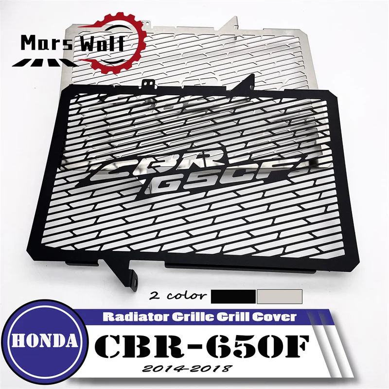 

Motorcycle Accessories Radiator Guard Radiator Grille Grill Cover For HONDA CBR650F CBR 650F 2014 2015 2016 2017 2018 CBR-650F