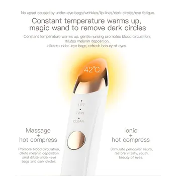 

Eye And Lip Massage Beauty Instrument To Dilute Dark Circles Eye Pattern Lip Line Ion High Frequency Vibration Eye Meter