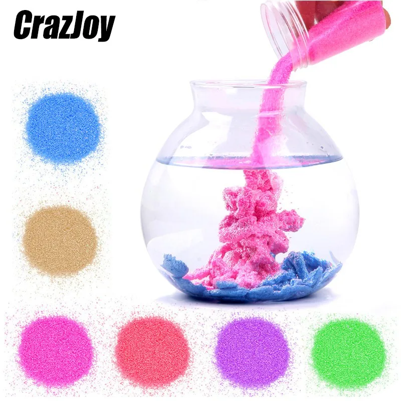 100g Not Wet Magic Sand For Kids Toys Colorful Mars Space Slime Indoor Play Educational Funny Toy Children Gifts | Игрушки и хобби