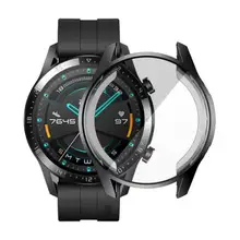 Fashion Protective Case For Huawei Watch GT 2 46mm Soft Tpu Full Screen Protection Shell Watch Protector Cover Accessories