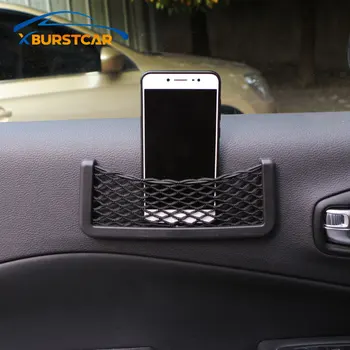 

Xburstcar Car Glove Net Storage Bag Auto Parts for Renault Koleos Kadjar for Samsung Qm3 Qm5 Qm6 for Subaru Auto Accessories