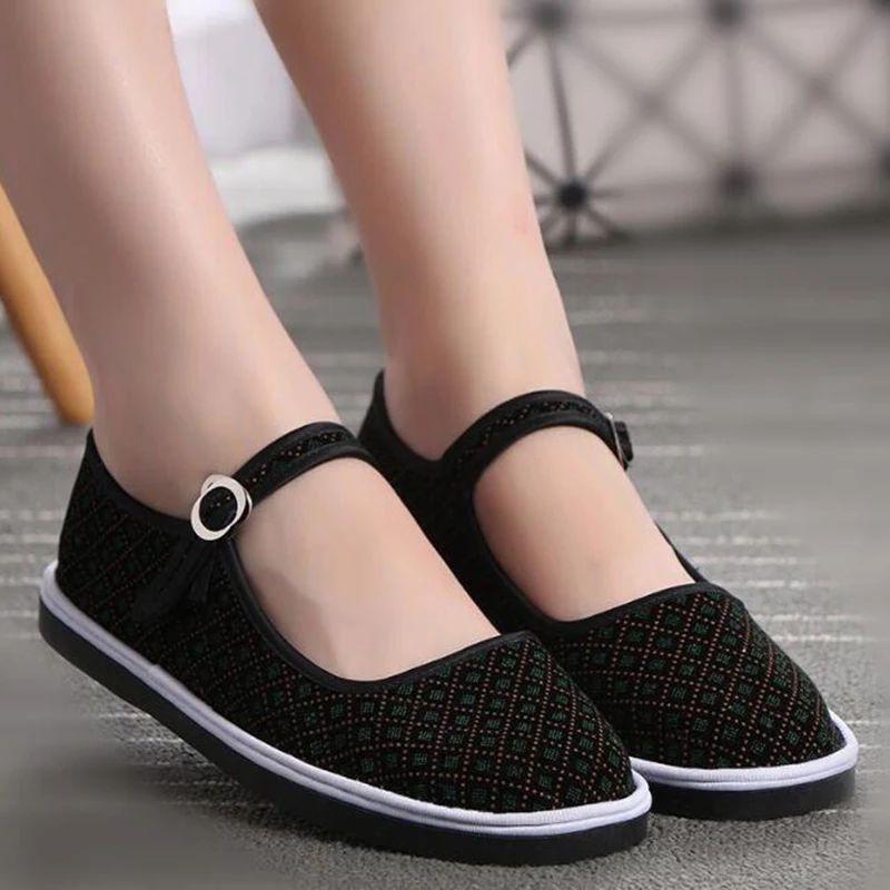 chinese cotton mary janes