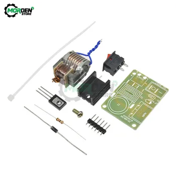 

High Frequency 15KV DC High Voltage Arc Ignition Generator Inverter Boost Step Up 18650 DIY Kit U Core Transformer Suite 3.7V