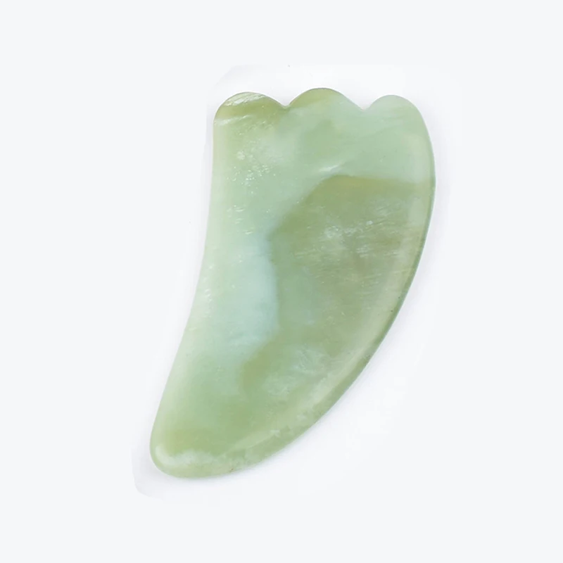 guasha only Нефритовый ролик Guasha массажный инструмент бесшумный натуральный XiuYan Jade набор для массажа лица роликовый для здоровья и красоты инструмент для ухода за лицом - Цвет: guasha only