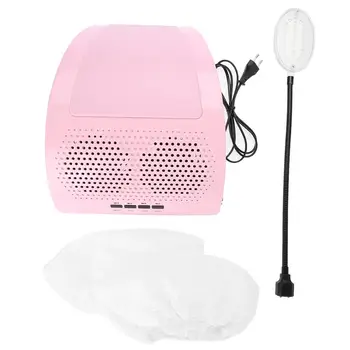 

Nails Accessoires 60W Salon Suction Dust Collector Machine Vacuum Cleaner Nail Art Manicure Tool With LED Light Nails
