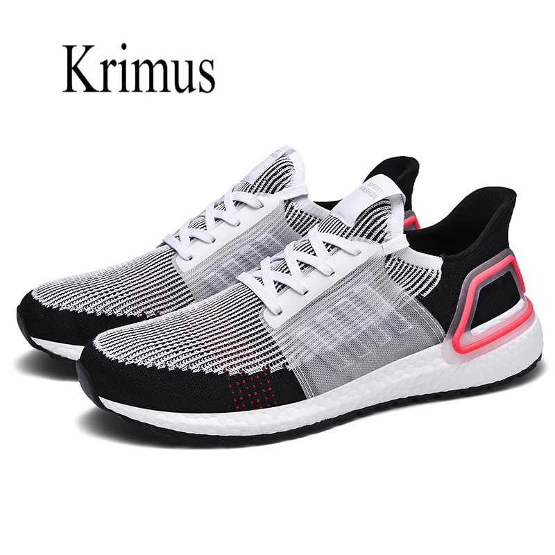 Мужские кроссовки дышащая повседневная обувь красные мокасины zapatillas hombre удобные