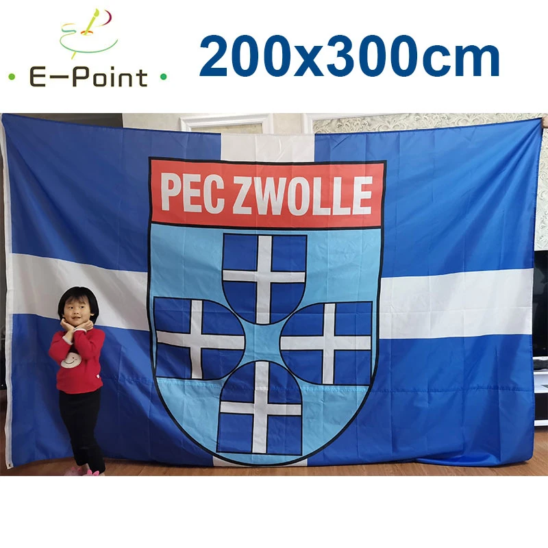 Флаг Нидерландов PEC Zwolle полноразмерные рождественские украшения для дома флаг