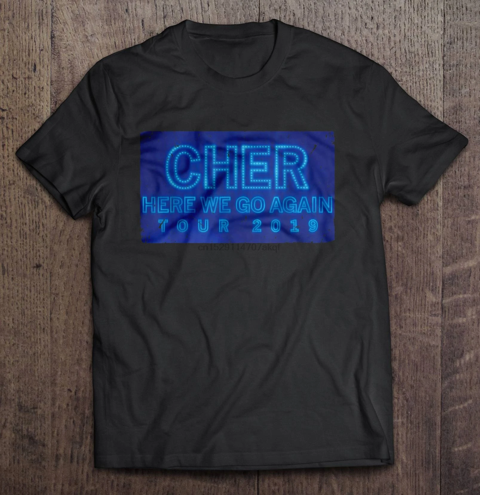 

Men Funny T Shirt Fashion tshirt Cher Here We Go Again Tour 2019 Women t-shirt