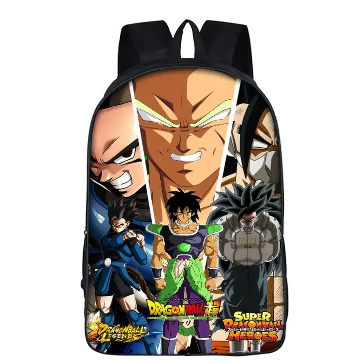 Аниме Dragon Ball Z рюкзак для подростков мальчиков девочек Супер Saiyan Sun Goku Vegeta Beerus школьные сумки ежедневный рюкзак для детей лучший подарок - Цвет: as picture