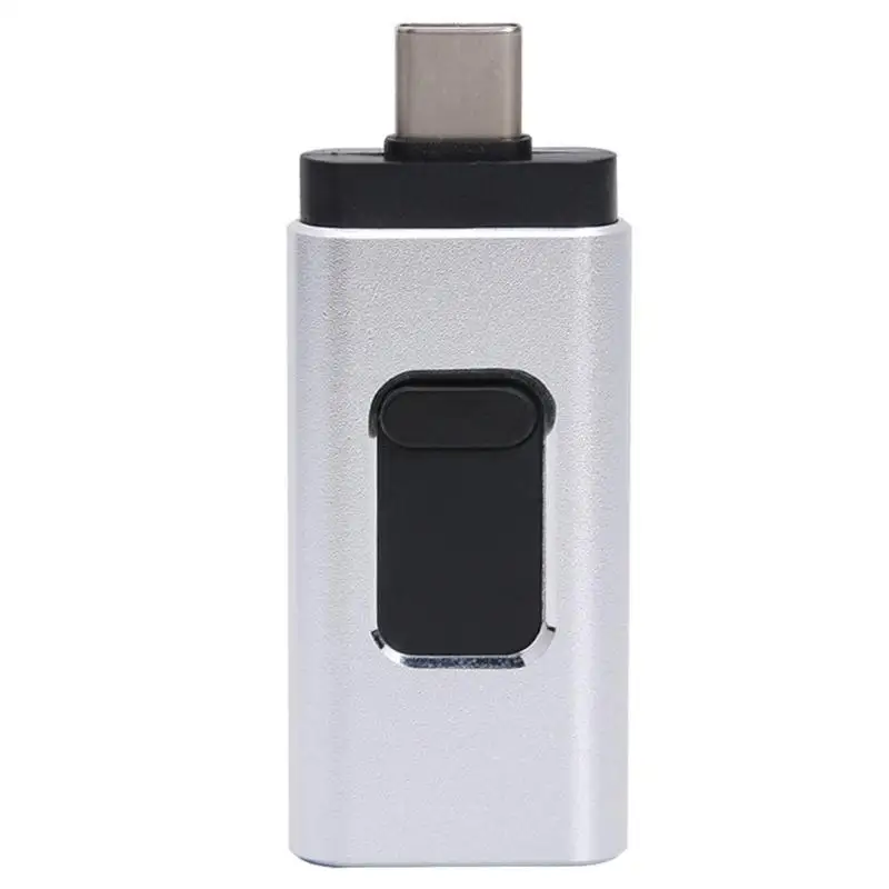 Многофункциональный 4 в 1 Мобильный тип-c Usb флэш-накопитель 64 ГБ для Ios Android специальный Usb флэш-накопитель для Iphone, Ipad, Ipod