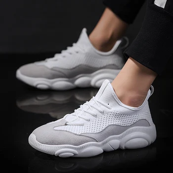 

Men Tennis Shoes Breathable Sneakers Male Casual Comfortable Jogging Shoes Gym Fitness Trainer tenis masculino women's Sneakers