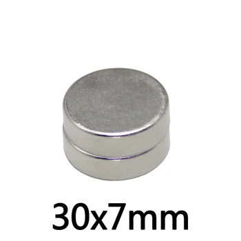 

5/10/20/30/50Pcs 30x7 Super Powerful Round Magnet 30*7 mm Strong Magnetic Magnets 30mmx7mm Permanent Neodymium Magnets 30x7mm