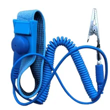 1 шт. Регулируемый антистатический ремешок с заземлением многоразовый высококачественный ремешок на запястье