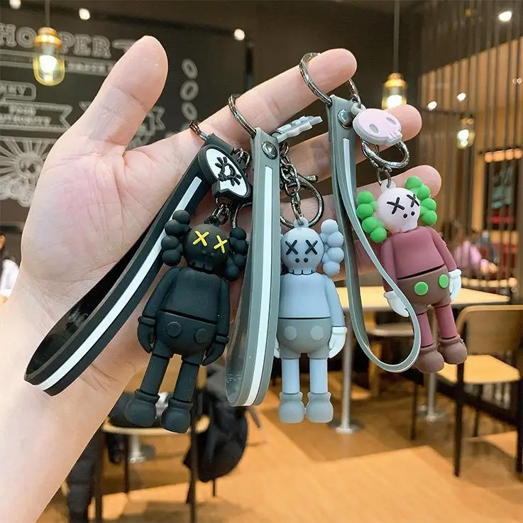 3Style sesame pvc street 7cm keychain key ring Pendant plush kaw Figure toy | Игрушки и хобби