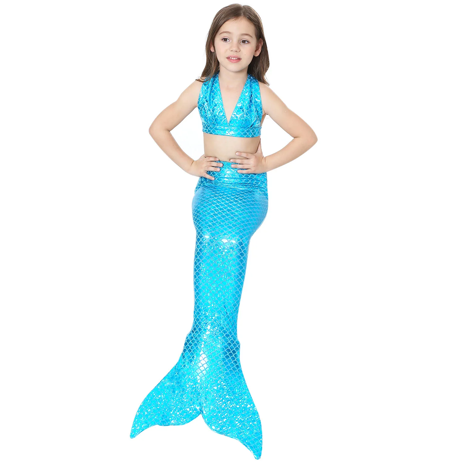 Маскарадные вечерние костюмы принцессы русалки для девочек Одежда ролевых игр