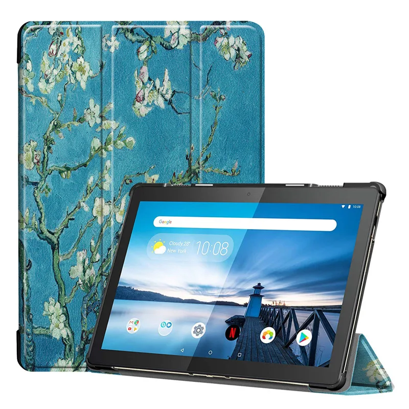 Чехол для Lenovo Tab M 10 M10 FHD Plus чехол lenovo tab TB X605L F X505F/L/X Tablet + Film|Чехлы планшетов и