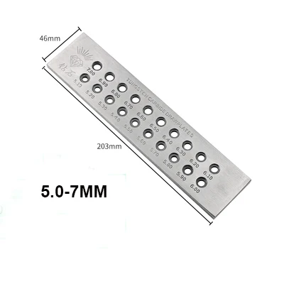 Jewelry Tool Carbide Wire Drawplate For Jewelry Making Round Shape Drawplate