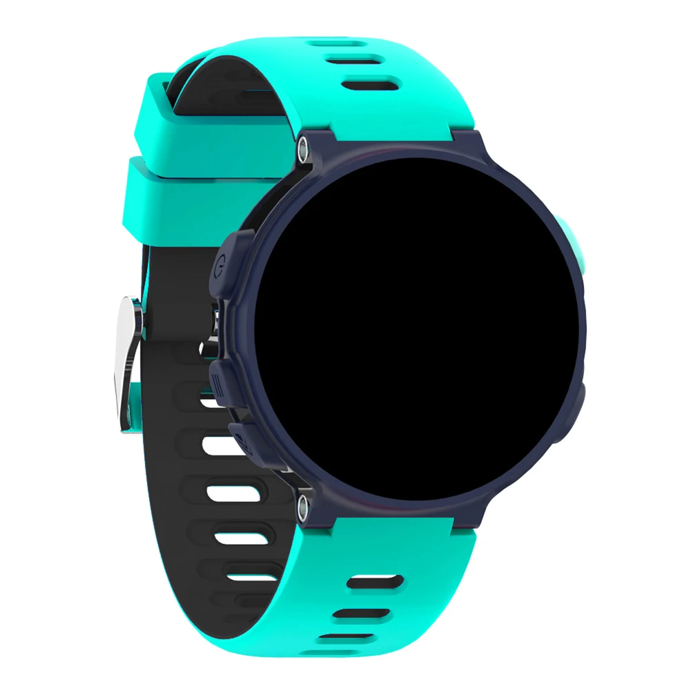 Силиконовый регулируемый ремешок для часов сменный умных Garmin Forerunner