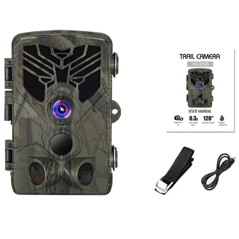 Беспроводная WIFI камера для подключения телефона 20MP 1080P охоты Инфракрасная