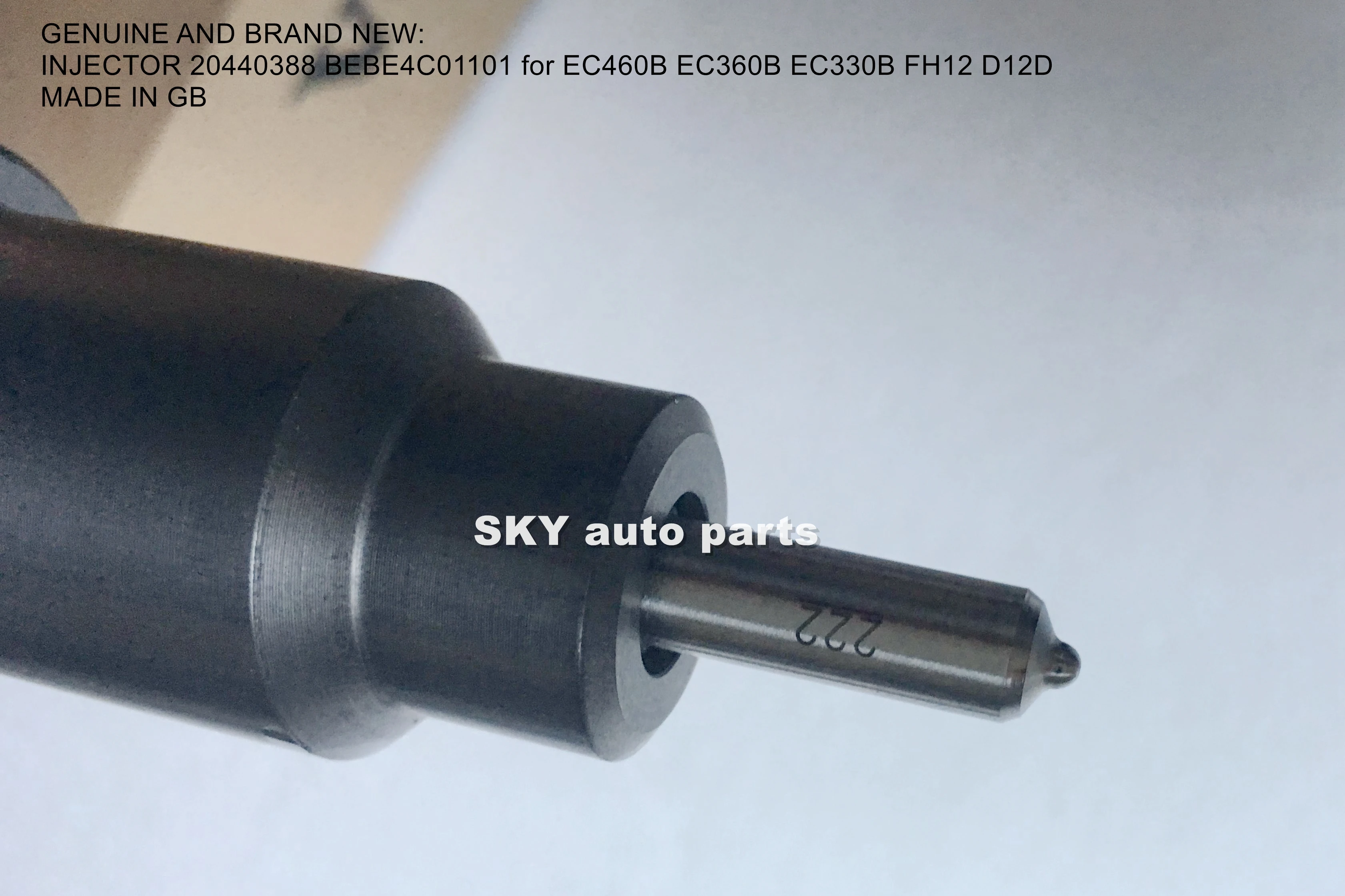 Инжектор 20440388 BEBE4C01101 для EC460B EC360B EC330B FH12 D12D