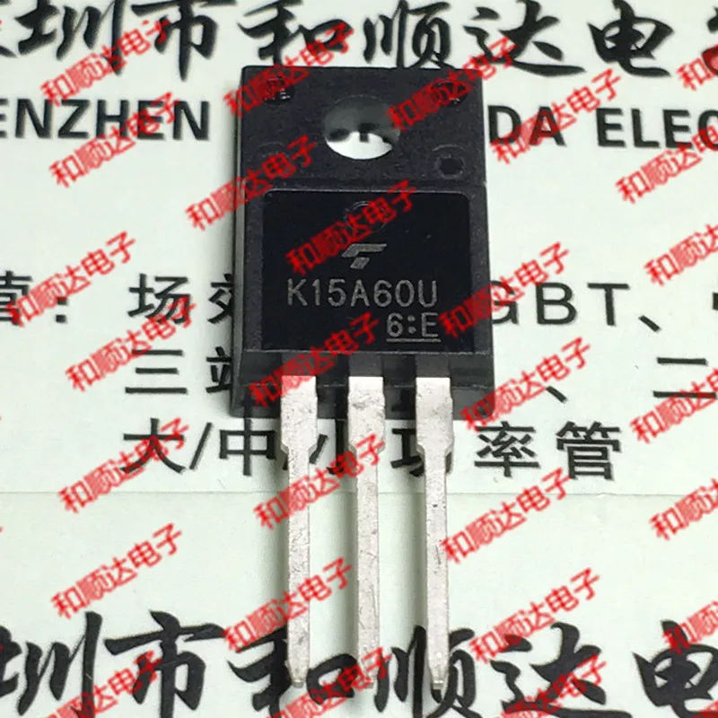 5 шт./K15A60U TK15A60U TO-220F 600V 15A TO220F