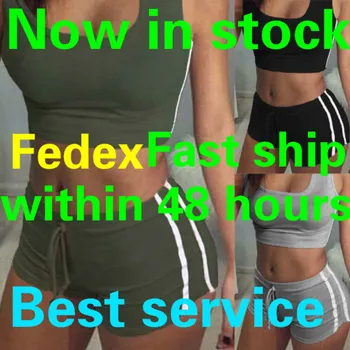 

Womens 2Pcs Sports Suit Sport Crop Top Vest Bra + Running Fitness Gym Pants