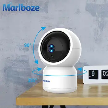 

Marlboze 2 MP Auto Tracking camera Motion Detection 1080P IP camera wifi tf card cloud Record wireless network home camera