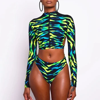 Jite African Long Sleeve Backless Beachwear