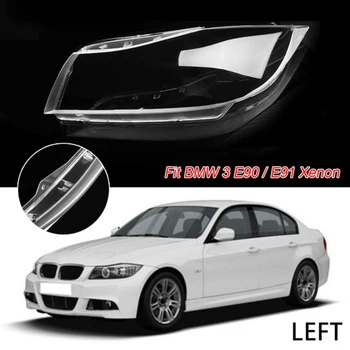 

Clear Headlight Lens Cover Front Left For BMW 3 E90 / E91 Polycarbonate
