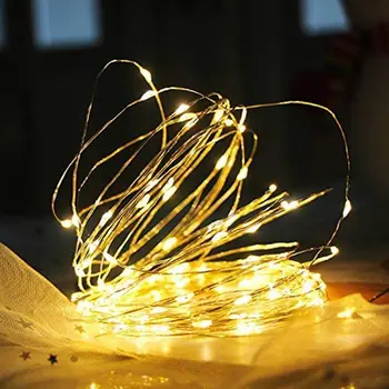 

8 Functions Led Solar Copper Wire Light Outdoor Waterproof Christmas Decoration Courtyard Led Light String