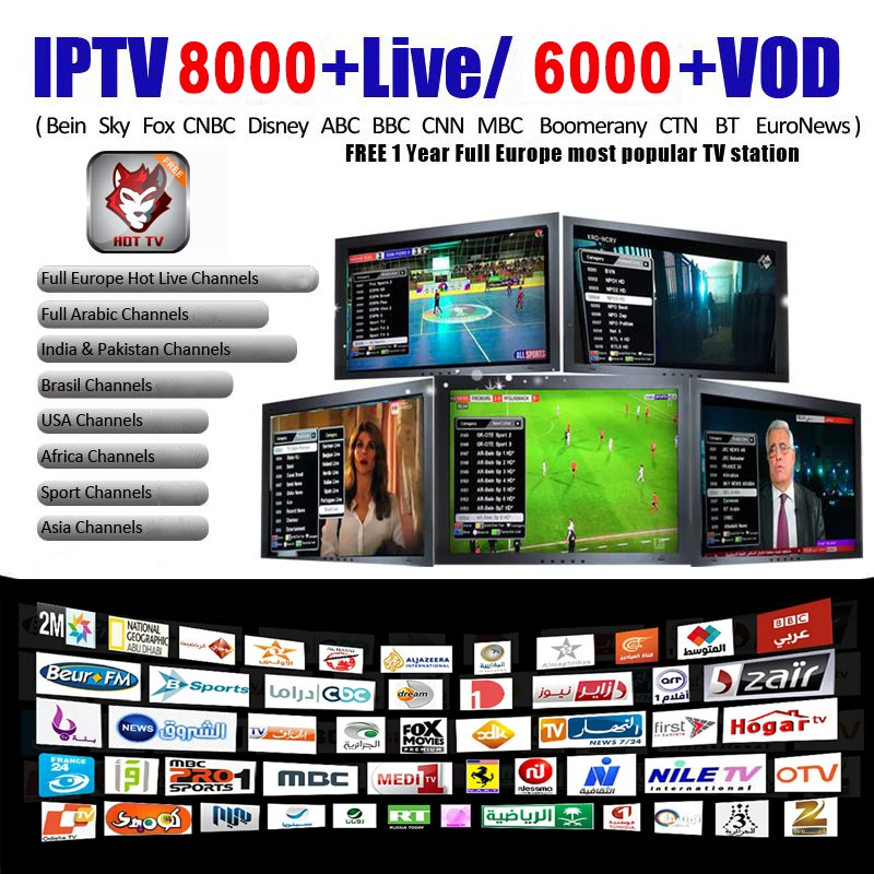 

IPTV 8000+ M3U Live ip tv Subscription iptv Android box Fr Spanish USA NL UK Arab for 250Mag Smart iptv m3u enigma2